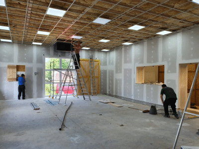 Building work