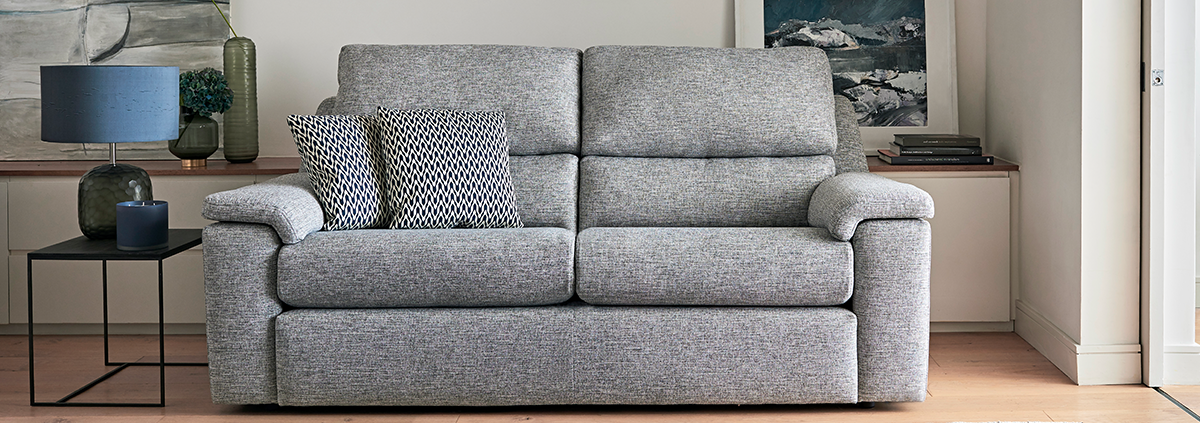 Fabric 3 Seater Sofas