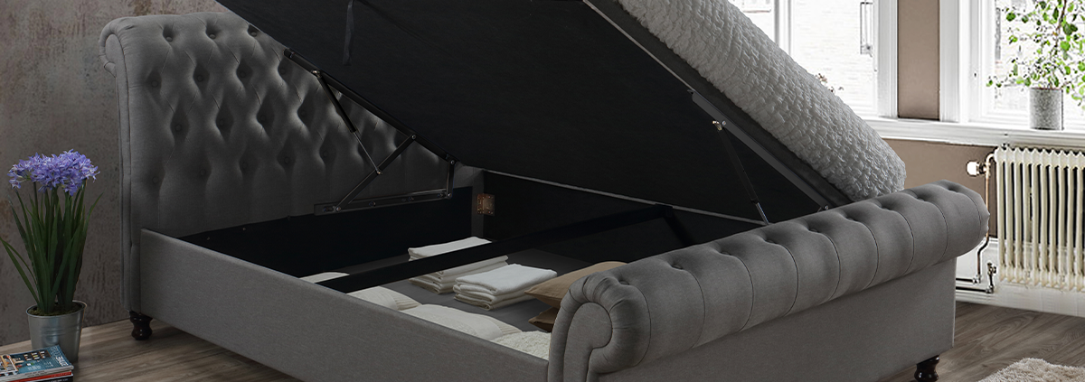 Fabric Ottoman Bedsteads