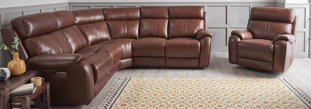 Leather Corner Sofas