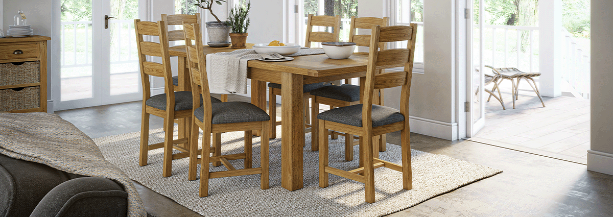 Butterfly extending dining shop table