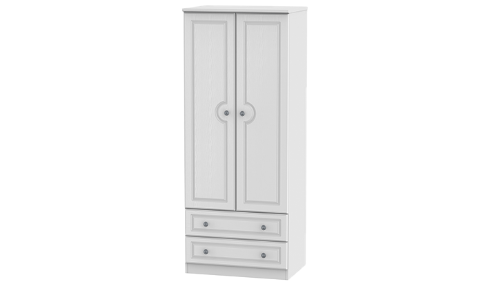 2 Door, 2 Drawer Wardrobe
