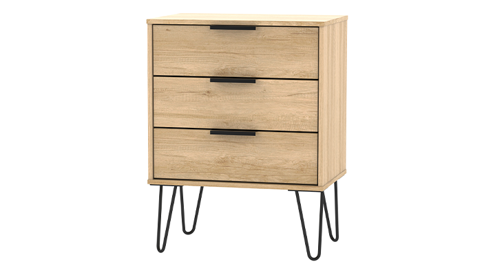 3 Drawer Midi Chest 