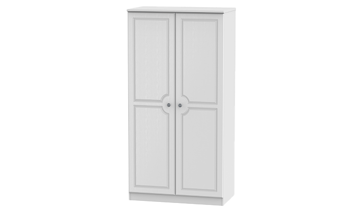 2 Door Wide Wardrobe
