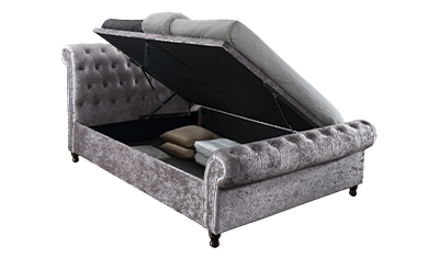 Double Side Opening Ottoman Bed Frame