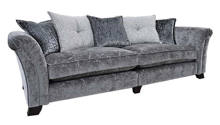 Ashley Manor Anastasia Fabric 4 Seater Sofa