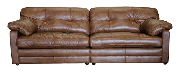 4 seater leather lounge deals