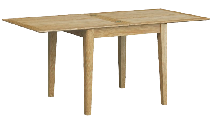 Flip top extending clearance dining table