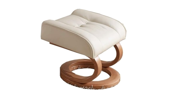 Himolla Elbe Leather Large Footstool