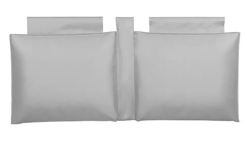 Harley Kingsize Headboard Cushion Light Grey
