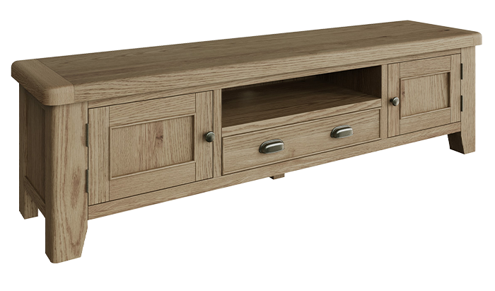 Extra large online tv cabinet