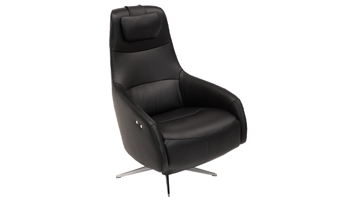Leather swivel online power recliner