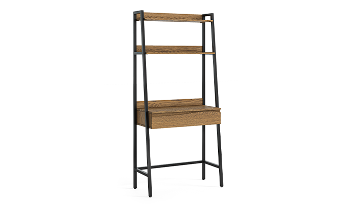 Desk With Bookcase