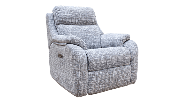 Power Reclining Armchair with Headrest
