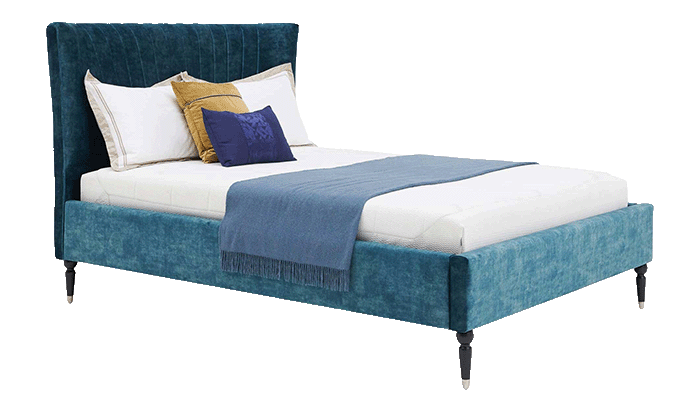 Double Fabric Bed Frame
