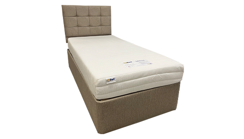 Single Power Divan With Headboard