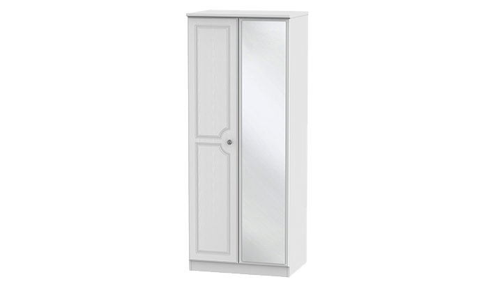 2 Door Mirror Wardrobe