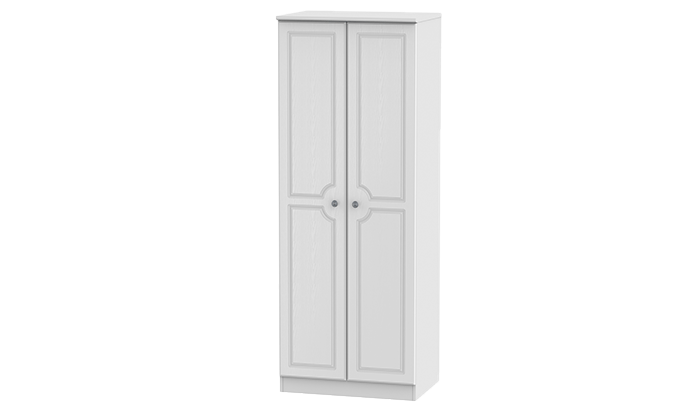 Tall 2 Door Double Hanging Wardrobe
