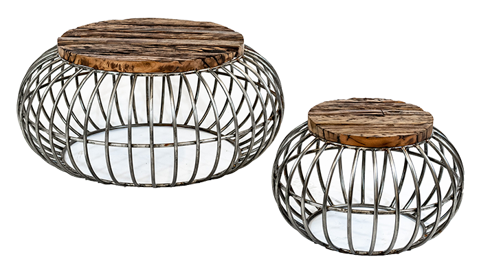 Bird Cage Table Set