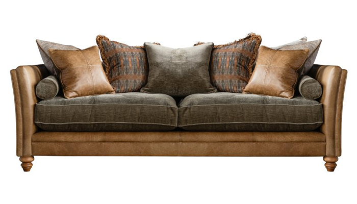 4 Seater Pillow Back Sofa