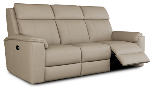 3 Seater Power Reclining Sofa With Power Headrest