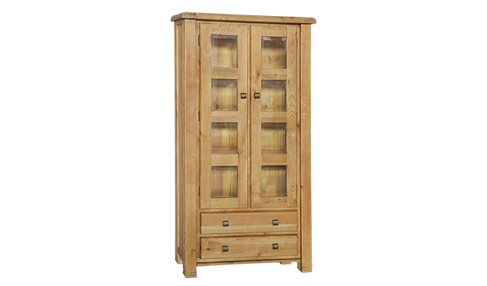 Double Display Cabinet