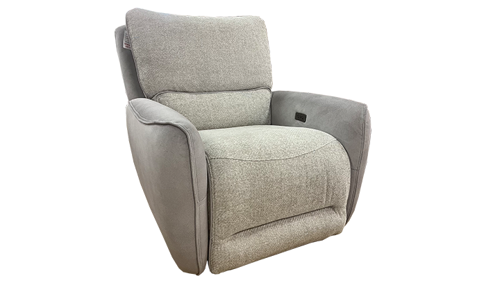 Large Power Reclining Armchair With Power Headtilt